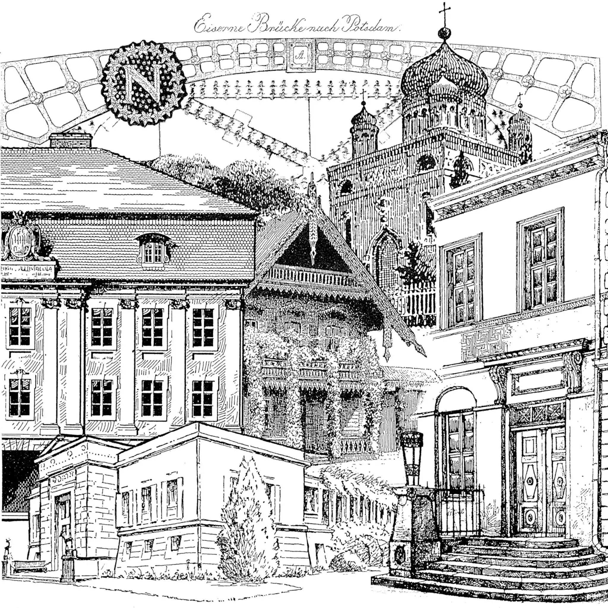 Collage: Klassizismus/Napoleonzeit/Biedermeier
