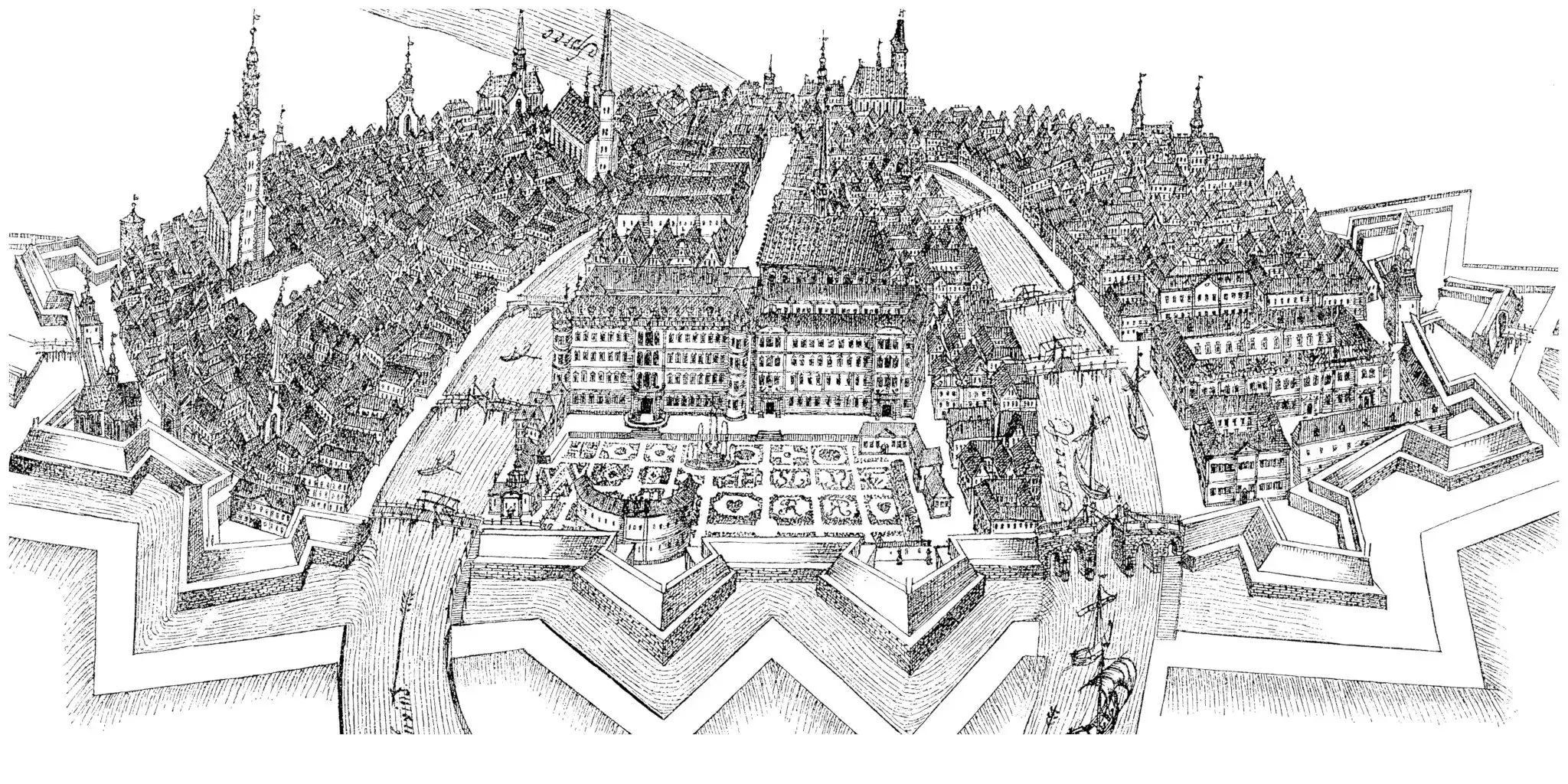 Berlin und Cölln, um 1670