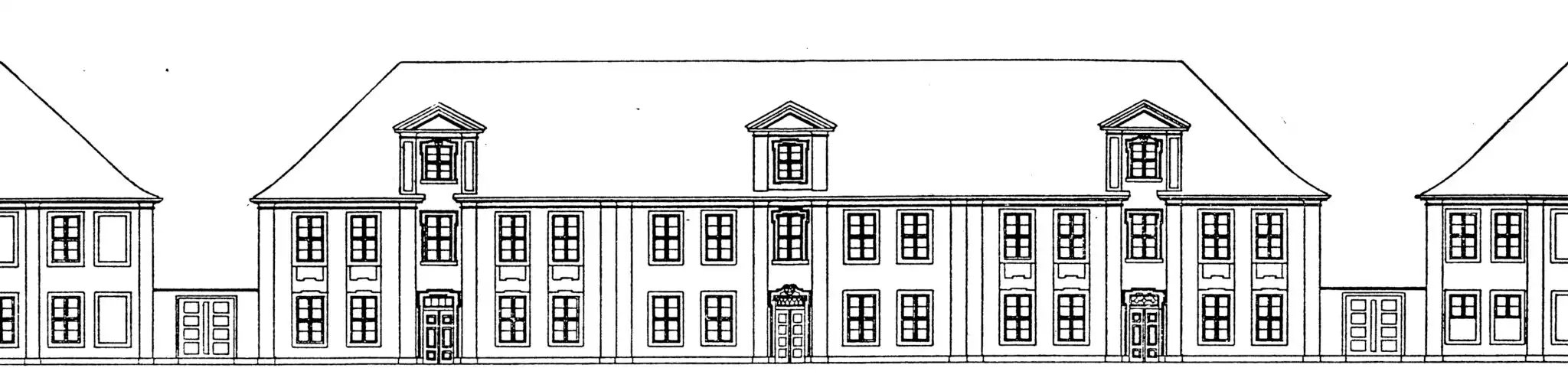 Typenhäuser der Zweiten Stadterweiterung in Potsdam 1733-1742, 1912