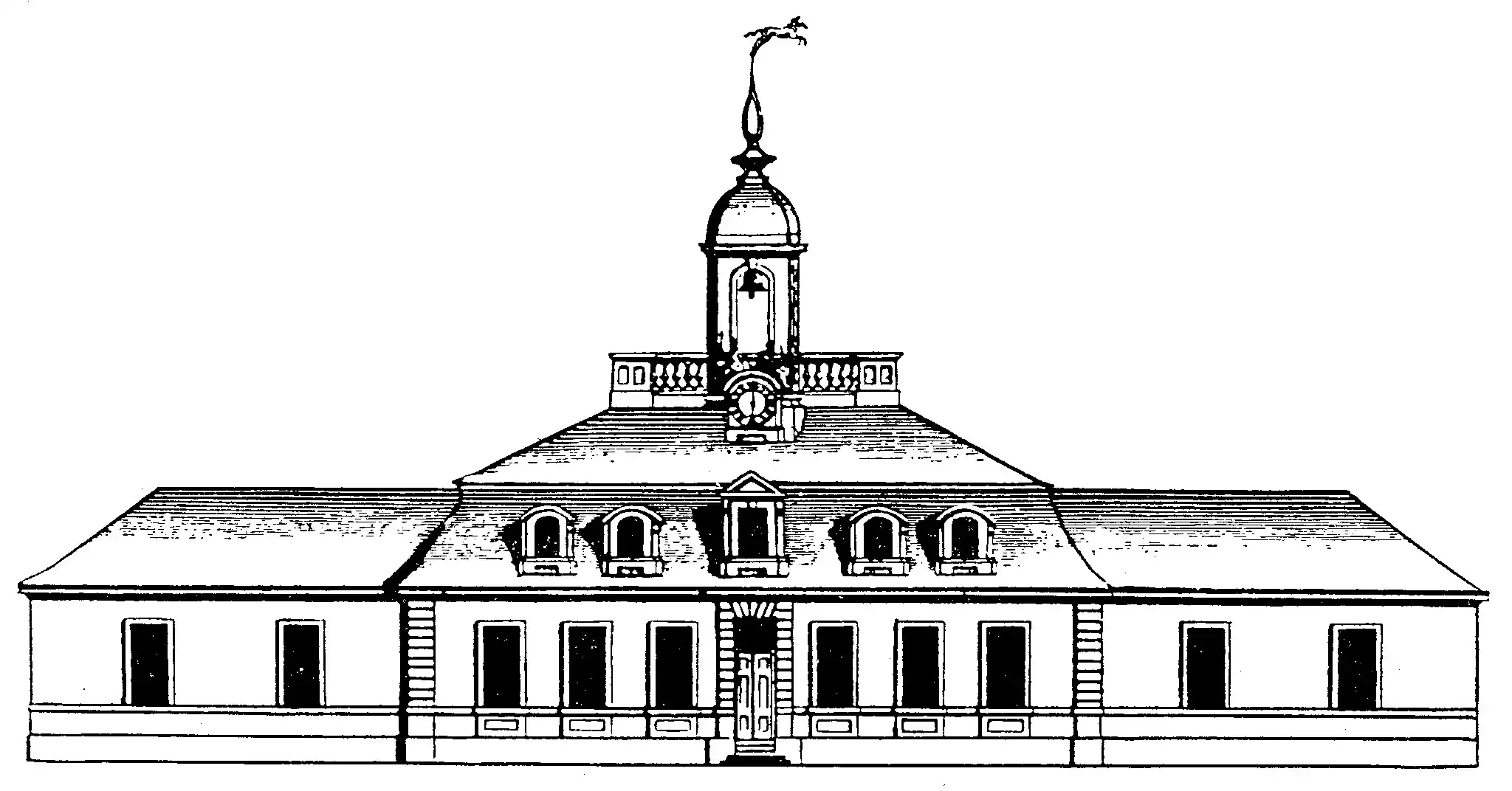 Rathaus Charlottenburg, 1705